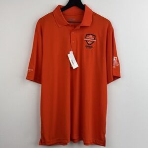 Copper Rock Championship Golf Shirt Mens XXL Orange Core365 Epson Bigshots NWT